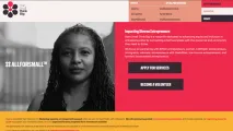 Start Small Think Big Homepage Screenshot